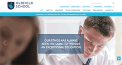 Desktop Screenshot of oldfieldschool.com